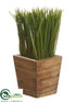 Silk Plants Direct Grass - Green - Pack of 12
