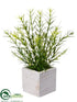 Silk Plants Direct Rosemary - Green - Pack of 6