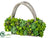 Succulent Hand Bag - Green - Pack of 2