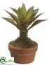 Silk Plants Direct Agave - Green - Pack of 4