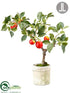 Silk Plants Direct Apple Tree - Red - Pack of 2