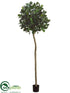 Silk Plants Direct Artocarpus Topping Tree - Green - Pack of 2