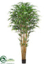 Silk Plants Direct Bamboo Tree - Green - Pack of 2