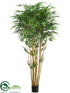 Silk Plants Direct Bamboo Tree - Green - Pack of 2