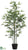Bamboo Tree - Green - Pack of 4