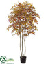 Silk Plants Direct White Paper Birch Tree - Rust Yellow - Pack of 2