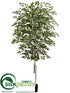 Silk Plants Direct Birch Tree - Green - Pack of 2