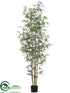 Silk Plants Direct Bamboo Tree - Green Two Tone - Pack of 2