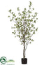 Silk Plants Direct Cornus Tree - Green - Pack of 2