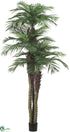 Silk Plants Direct Areca Palm Tree - Green - Pack of 1