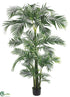 Silk Plants Direct Kentia Palm Tree - Green - Pack of 2