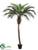 Areca Palm Tree - Green - Pack of 2