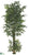 Fishtail Palm Tree - Green - Pack of 2