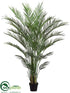 Silk Plants Direct Tropical Palm Tree - Green - Pack of 2