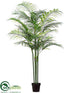 Silk Plants Direct Tropical Palm Tree - Green - Pack of 2