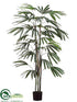 Silk Plants Direct Rhapis Palm Tree - Green - Pack of 2