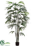 Silk Plants Direct Rhapis Palm Tree - Green - Pack of 2