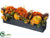 Silk Plants Direct Pumpkin, Hydrangea, Berry - Fall - Pack of 2