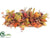 Pumpkin, Gourd, Maple Centerpiece - Fall - Pack of 2