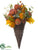 Pumpkin , Maple, Oak, Sedum, Berry Wall Décor - Fall - Pack of 2