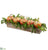 Pumpkin, Pine Centerpiece - Orange Green - Pack of 2