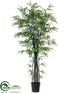 Silk Plants Direct Black Bamboo Tree - Black - Pack of 1