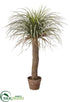 Silk Plants Direct Desert Palm Tree - Green Beige - Pack of 1