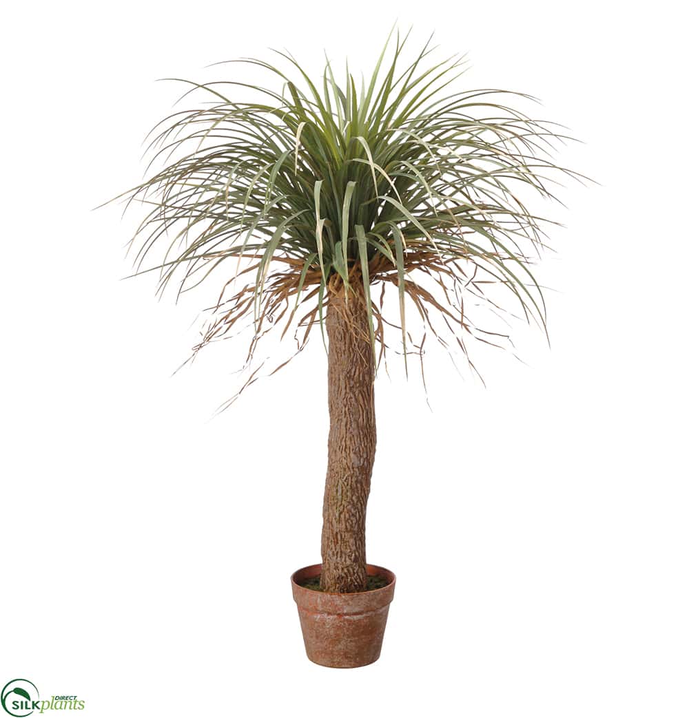palm tree silk plant Silk Plants Direct Desert Palm Tree - Green Beige