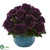 Silk Plants Direct Rose - Purple Elegance - Pack of 1