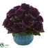 Silk Plants Direct Rose - Purple Elegance - Pack of 1