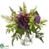 Silk Plants Direct Hydrangea & Berry - Pack of 1