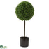 Silk Plants Direct Boxwood Ball Artificial Topiary - Pack of 1