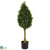 Silk Plants Direct Boxwood Tower Artificial - Pack of 1