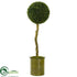 Silk Plants Direct Boxwood Ball Topiary Artificial Tree - Pack of 1