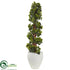 Silk Plants Direct English Ivy Topiary Tree - Pack of 1