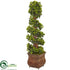 Silk Plants Direct English Ivy Spiral Tree - Pack of 1