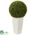 Silk Plants Direct Boxwood Topiary Ball Artificial Plant - Pack of 1