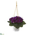 Silk Plants Direct Gloxinia Artificial Plant - Pack of 1