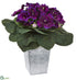 Silk Plants Direct Gloxinia Artificial Plant - Pack of 1