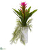 Silk Plants Direct Bromeliad Artificial Plant - Purple - Pack of 1