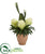Silk Plants Direct Bromeliad and Cactus Artificial Plant - Pack of 1