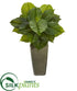 Silk Plants Direct Large Philodendron Artificial Plant in Green Planter - Pack of 1