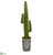 Silk Plants Direct Cactus Artificial Plant - Pack of 1