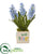 Silk Plants Direct Hyacinth and Agave Artificial Plant - Pack of 1