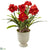 Silk Plants Direct  Amaryllis Artificial Plant - Pack of 1