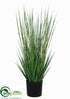Silk Plants Direct Horsetail Reed Grass - Green - Pack of 2