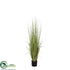 Silk Plants Direct Outdoor Meadow Grass - Green - Pack of 2