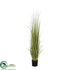 Silk Plants Direct Outdoor Meadow Grass - Green - Pack of 2
