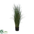Silk Plants Direct Outdoor Grass - Green - Pack of 2