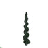 Silk Plants Direct Outdoor Cypress Spiral Topiary Tree - Green - Pack of 1